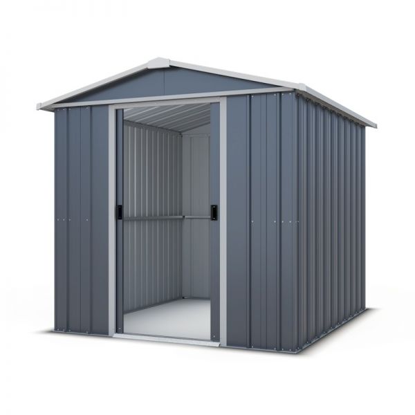 Yardmaster Castleton 67AEYZ Metal Shed with Floor Support Frame 1.86 x 2.07m