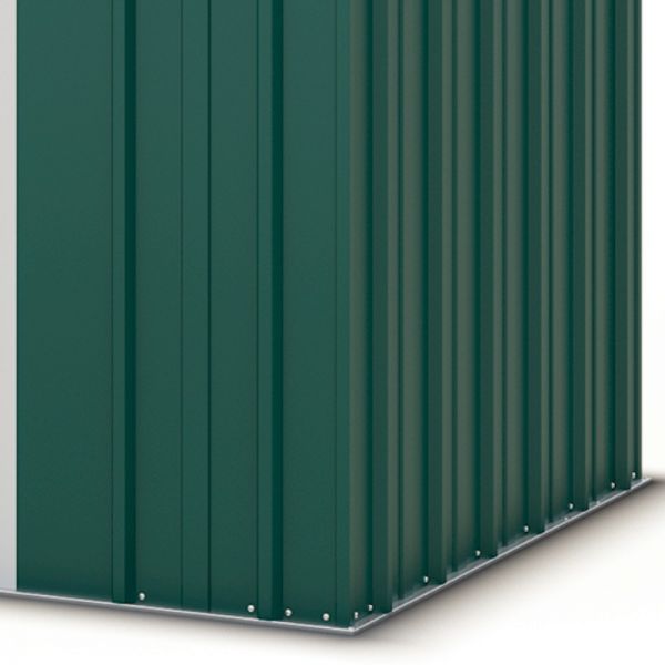 Yardmaster Emerald Deluxe 1013GEYZ Metal Shed 2.85 x 3.87m