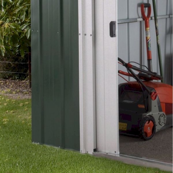 Yardmaster Emerald Deluxe 68GEYZ Metal Shed 8x6 - One Garden