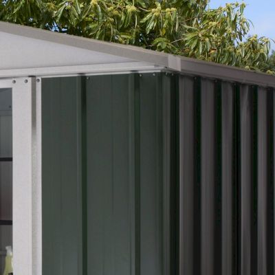 Yardmaster Emerald Deluxe 86GEYZ Metal Shed 2.26 x 1.86m