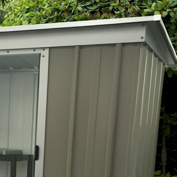 Yardmaster Platinum 64TPZ Pent Metal Shed with Floor Support Frame 1.84 x 1.04m