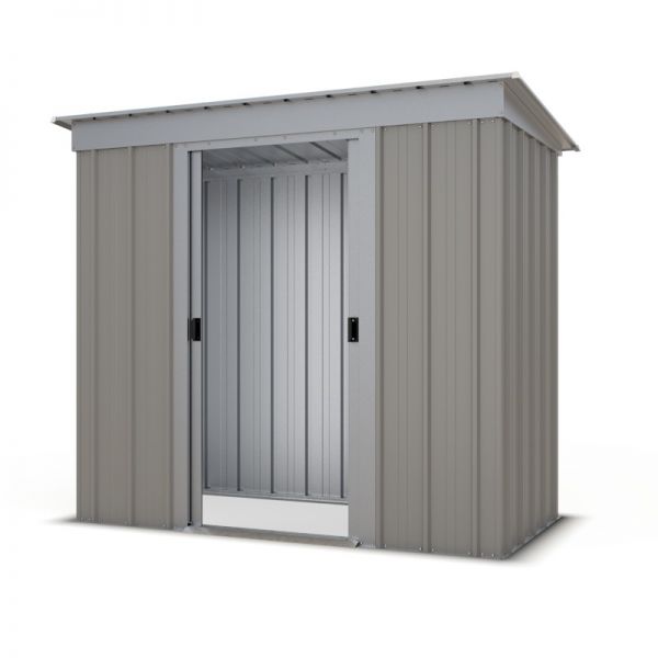 Yardmaster Platinum 64TPZ Pent Metal Shed with Floor Support Frame 1.84 x 1.04m