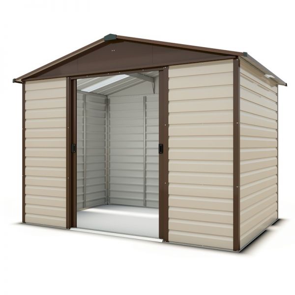 Yardmaster Shiplap 106TBSL Metal Shed with Floor Support Frame 2.85 x 1.86m