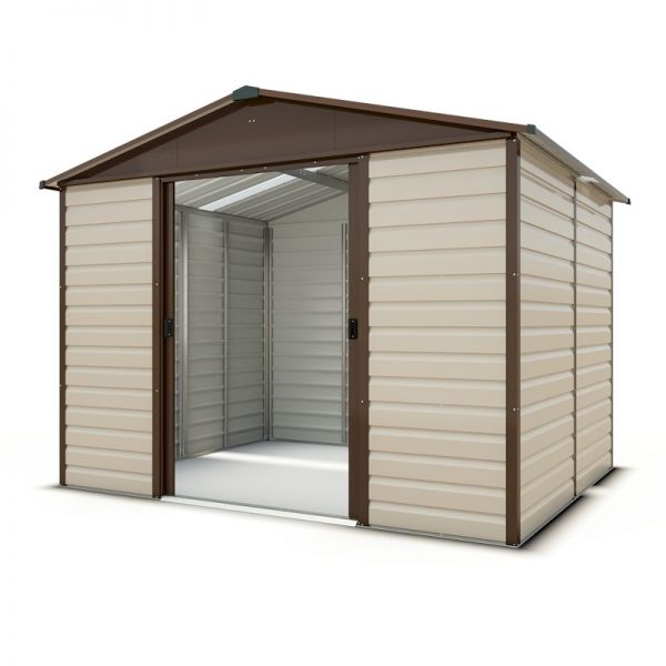 Yardmaster Shiplap 108TBSL Metal Shed with Floor Support Frame 2.85 x 2.26m