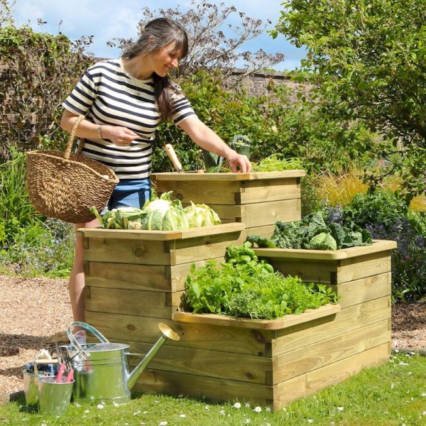 Zest 4-Tier Raised Bed