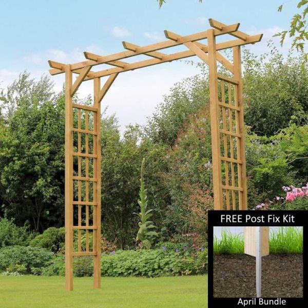 Zest Colwyn Arch - April Bundle (FREE Post Fix Kit)