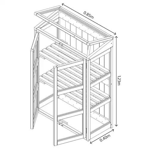 Zest Compact Botanical Greenhouse