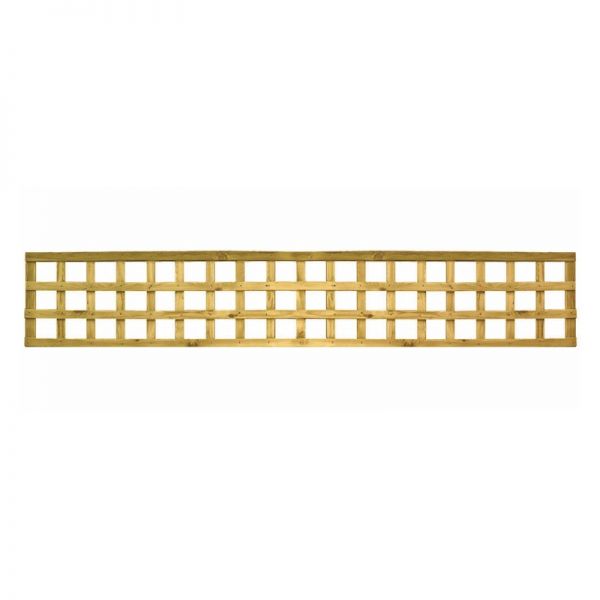 Zest County Square Trellis 1ft x 6ft - 3-Pack