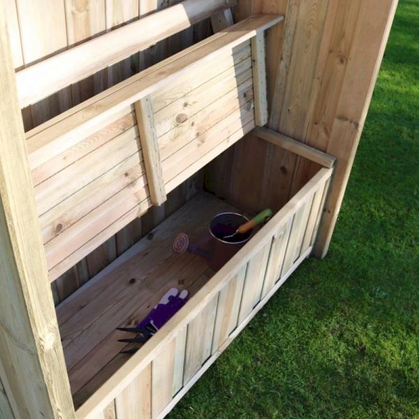 Zest Dorset Arbour with Storage Box