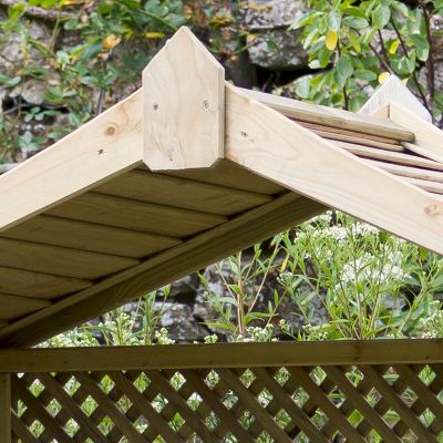 Zest Dorset Arbour with Storage Box