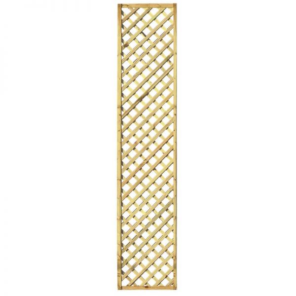 Zest Hillside Diamond Trellis 1ft x 6ft - 3 Pack