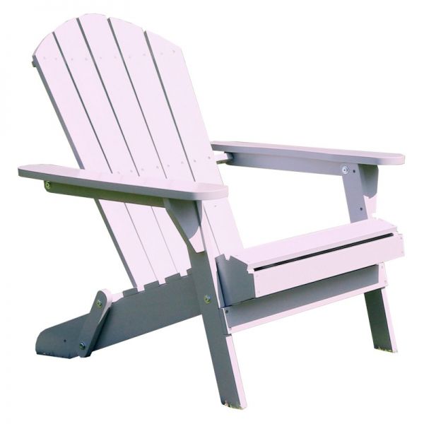 Zest Jasmine Folding Chair Light Grey