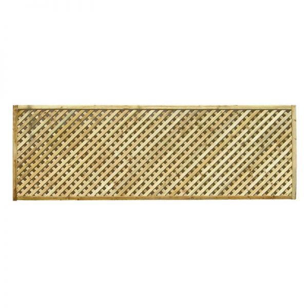 Zest Privacy Diamond Trellis 2ft x 6ft - 3 Pack