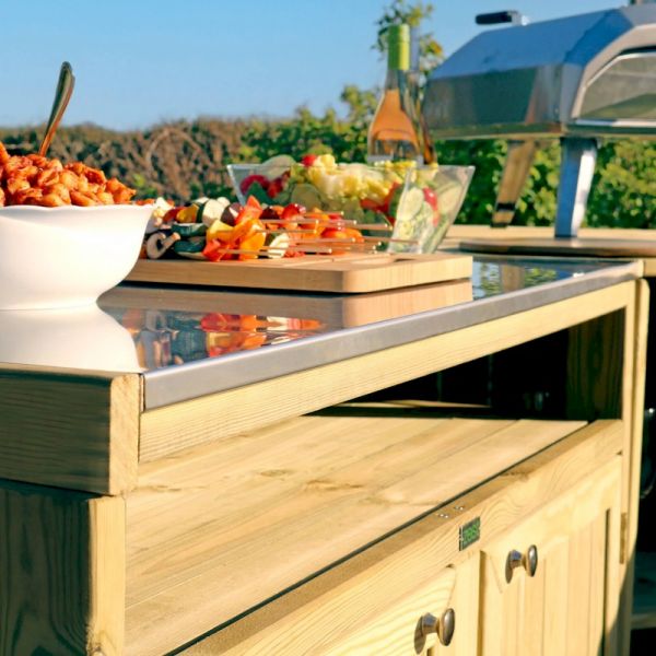 Zest Terraza Outdoor Kitchen - Double Unit