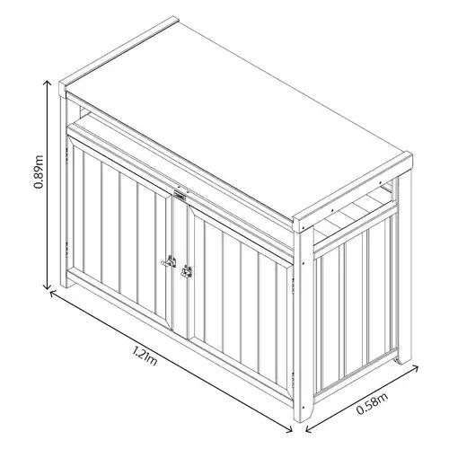 Zest Terraza Outdoor Kitchen - Double Unit